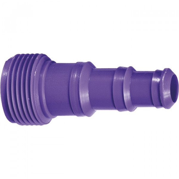 Adaptor plastic, 3/4", filet exterior, conexiune de tranzit