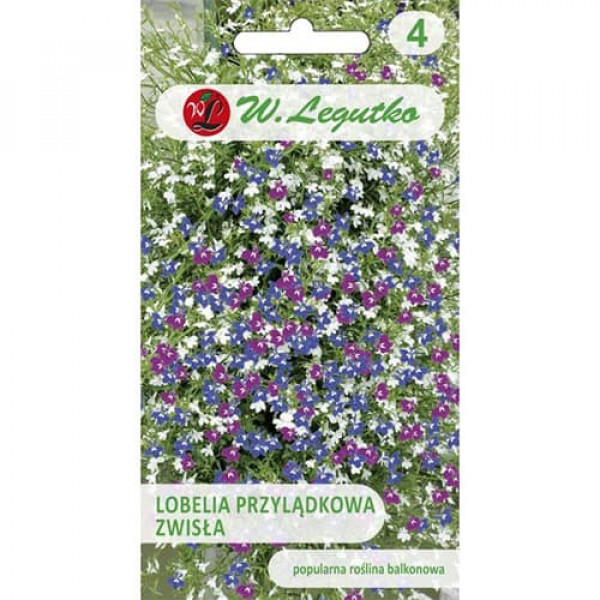 Lobelia curgătoare de ghiveci, mix multicolor