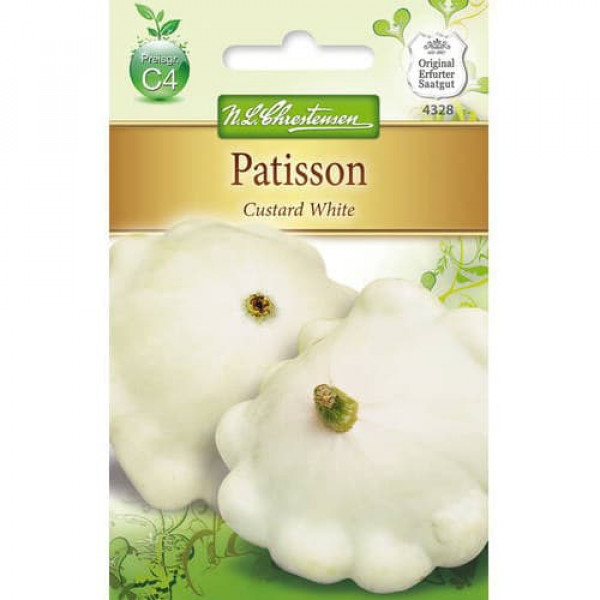 Dovlecel patison Custard White