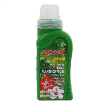 Îngrăşământ mineral gel pentru plante cu flori