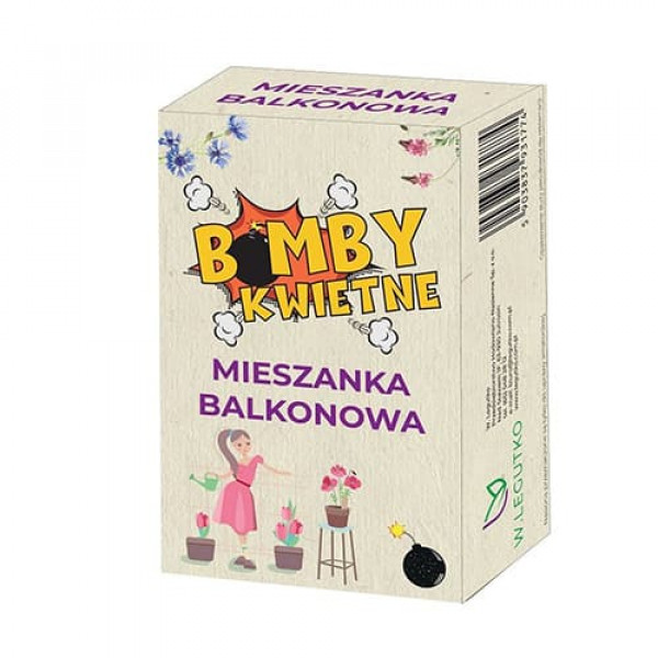 Bombe florale pentru balcon, mix multicolor